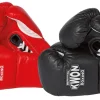 Boxhandschuhe Leder mit Schnürung