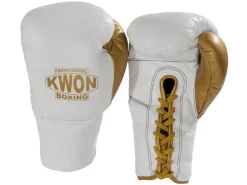 Boxhandschuhe Leder mit Schnürung