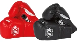 Boxhandschuhe Leder mit Schnürung