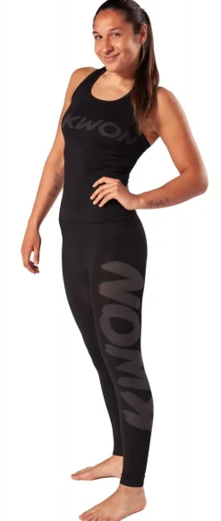 Damen Funktionsleggings schwarz