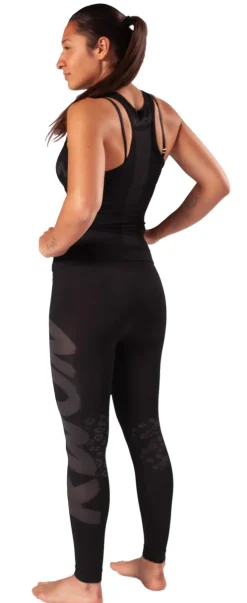 Damen Funktionsleggings schwarz