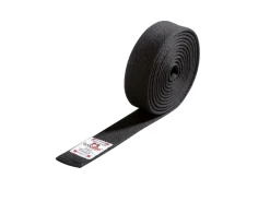 DANRHO Budo-Gürtel, in 4 cm oder 5cm schwarz, aus Baumwolle