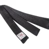 DANRHO Budo-Gürtel, in 4 cm und 5 cm schwarz, aus Kunstseide