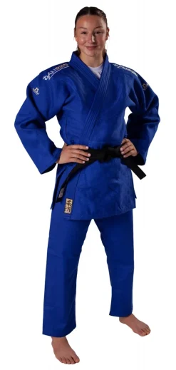 DANRHO Judo Wettkampfanzug Kano blau