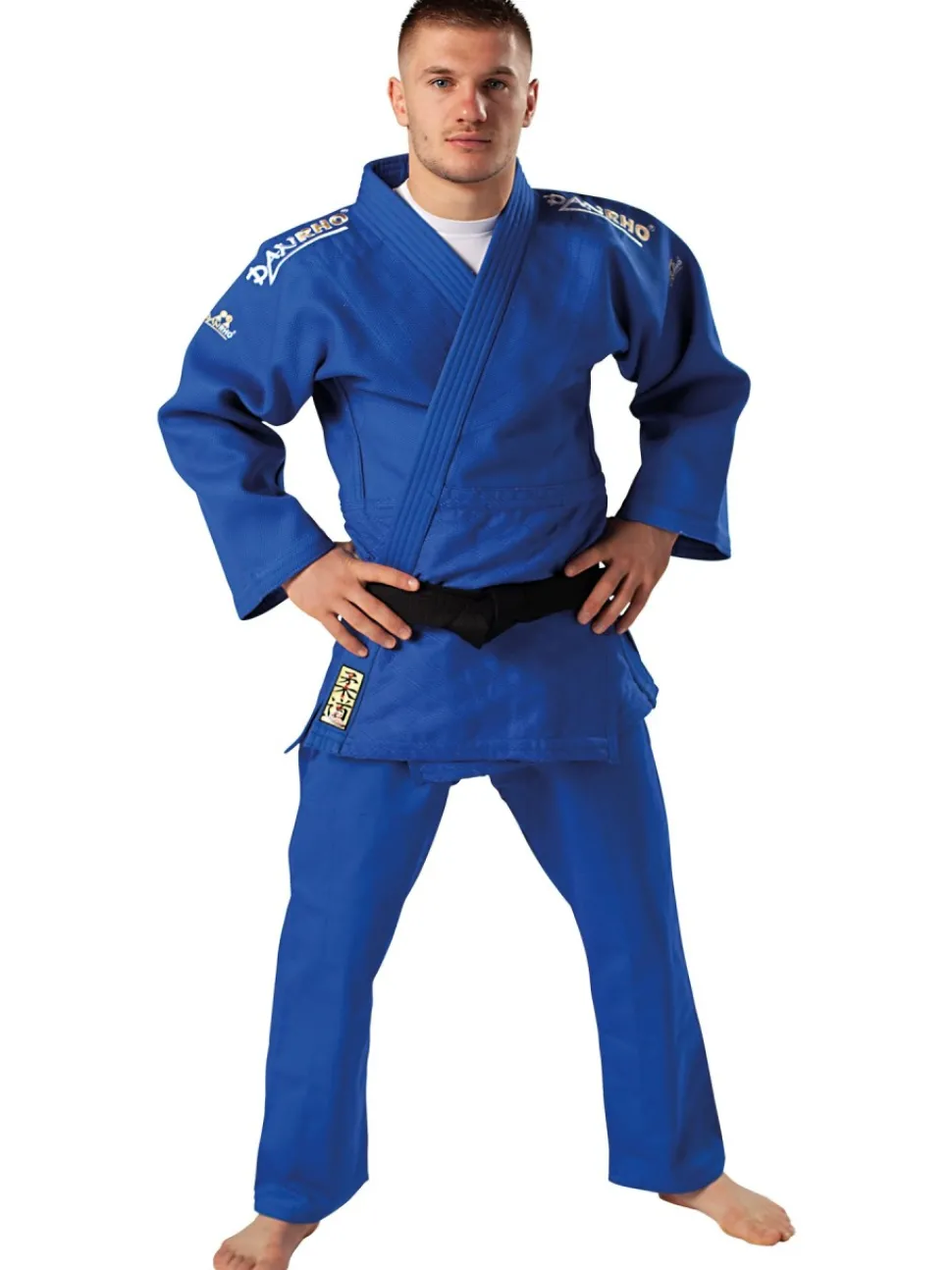 DANRHO Judo Wettkampfanzug Kano blau