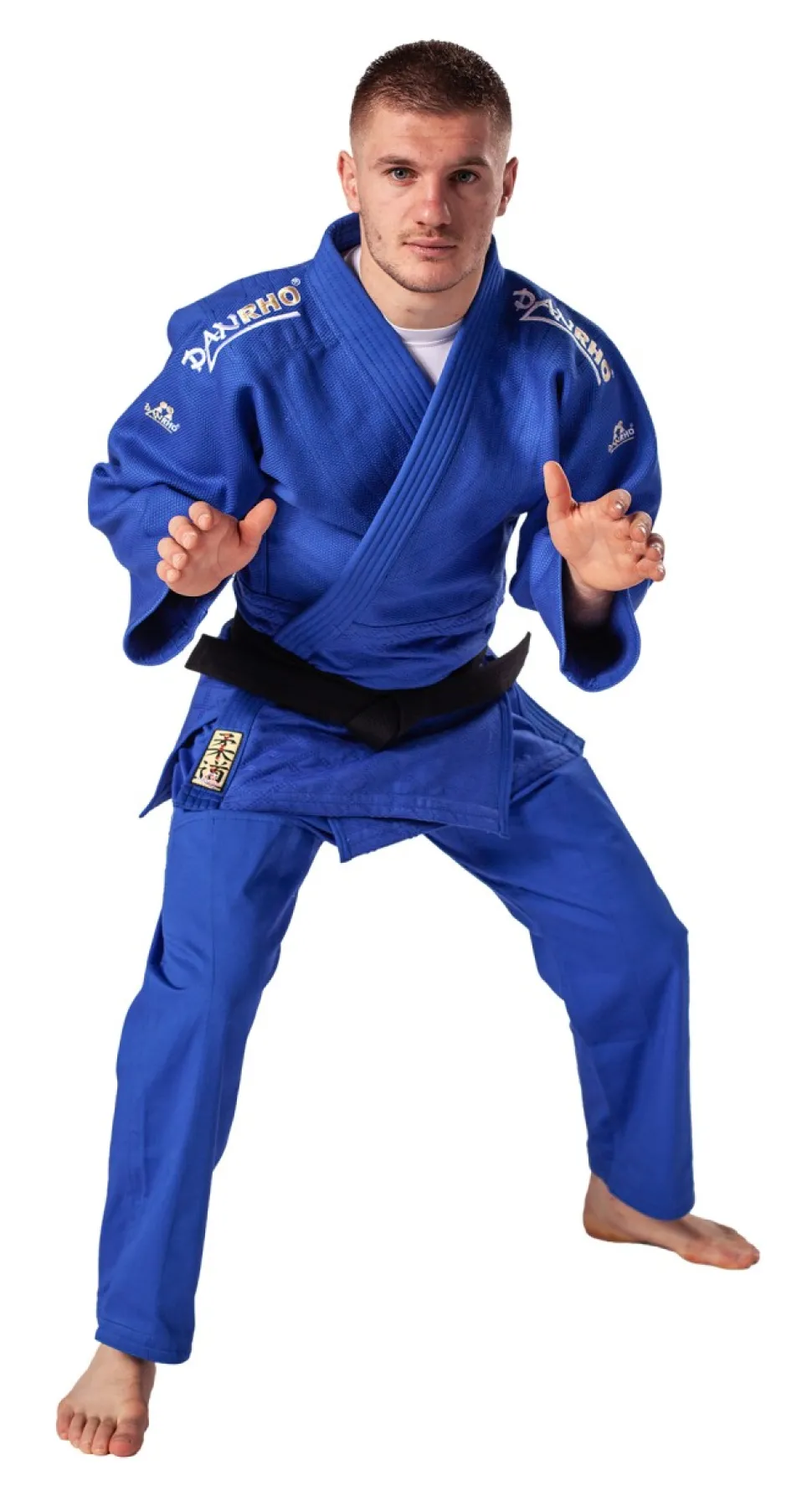 DANRHO Judo Wettkampfanzug Kano blau