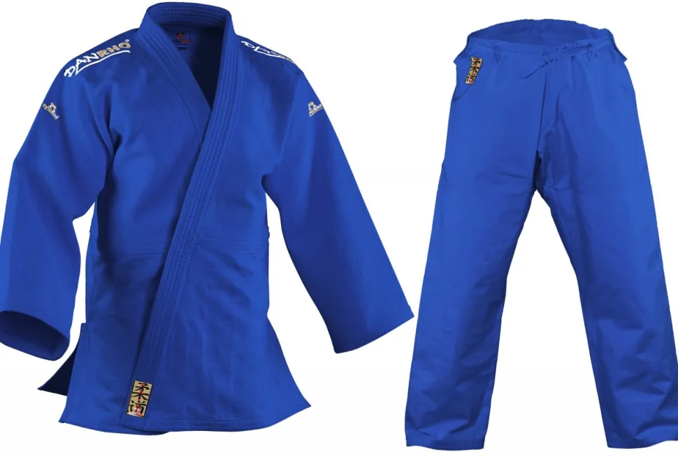 DANRHO Judo Wettkampfanzug Kano blau