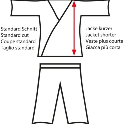DANRHO Judoanzug Ultimate Gold weiß