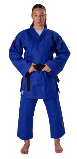 DANRHO Judogi Ultimate 750 IJF blau