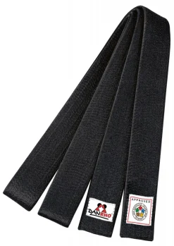 DANRHO Judo-Gürtel schwarz IJF rec.