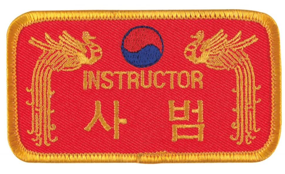 DANRHO Stickabzeichen Instructor