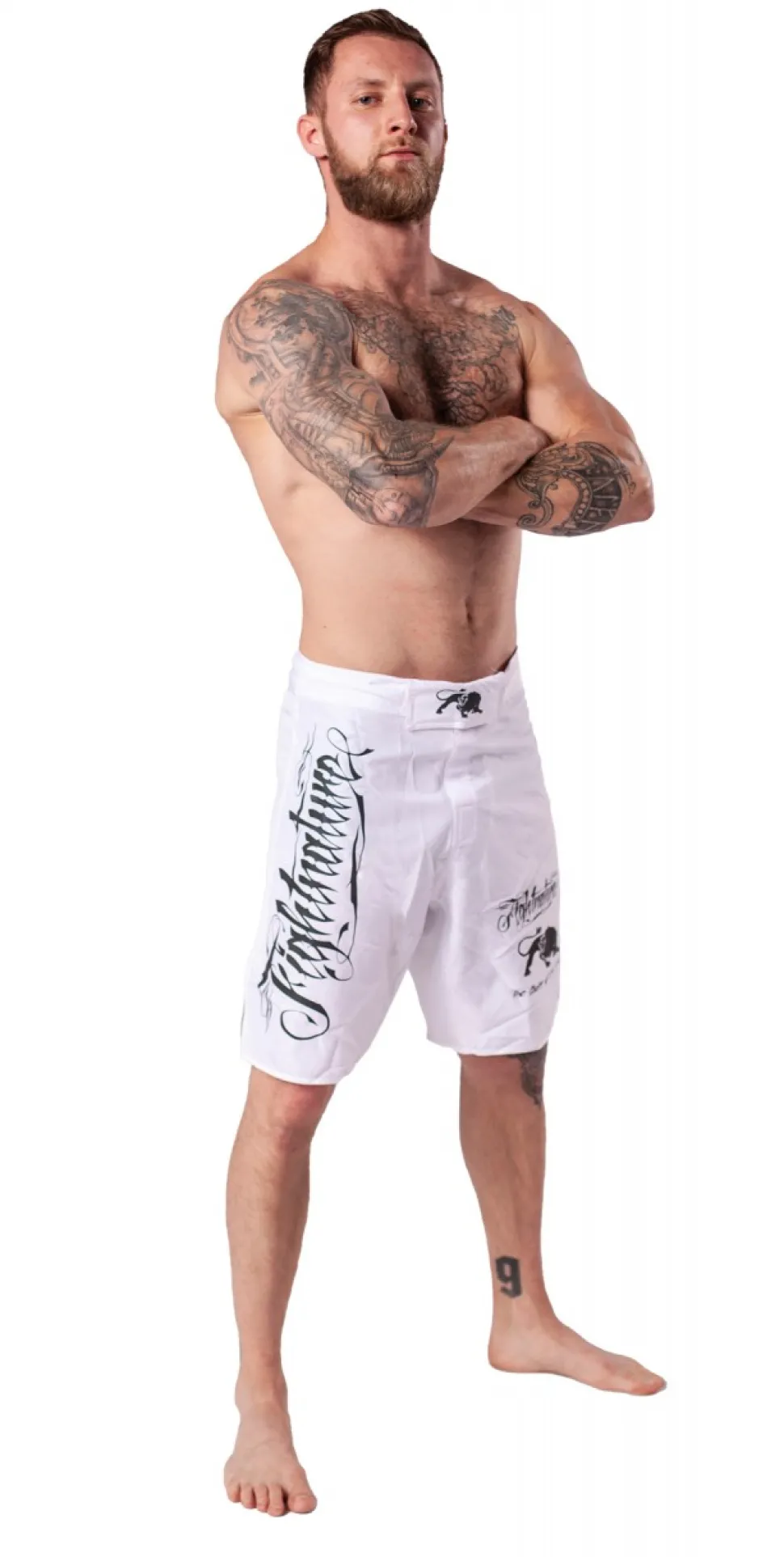 FIGHTNATURE MMA Shorts reflektierender Druck
