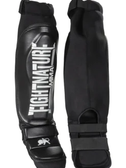 FIGHTNATURE Schienbein- und Spannschutz Leder