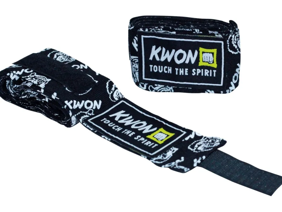 Kinder-Boxbandage Tiger unelastisch 2 m