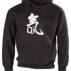 QI Kapuzenpullover schwarz