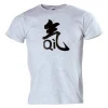 QI T-Shirt grau