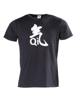 QI T-Shirt schwarz