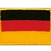 Stickabzeichen Länderflagge Deutschland