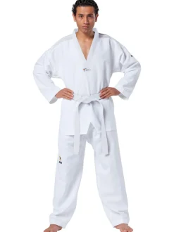 TKD Anzug Fightlite weißes Revers