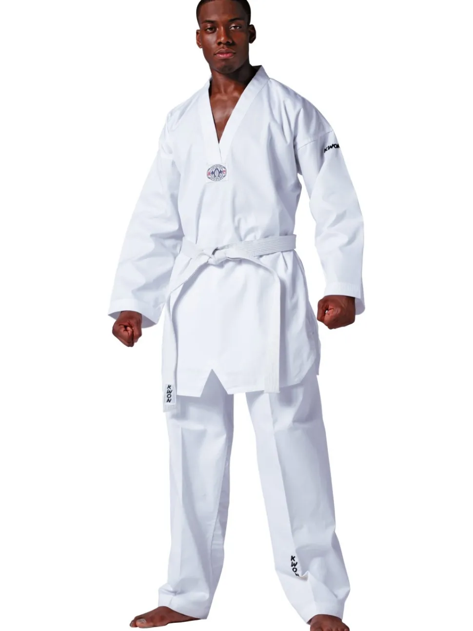 TKD-Anzug Hadan Plus, weißes Revers