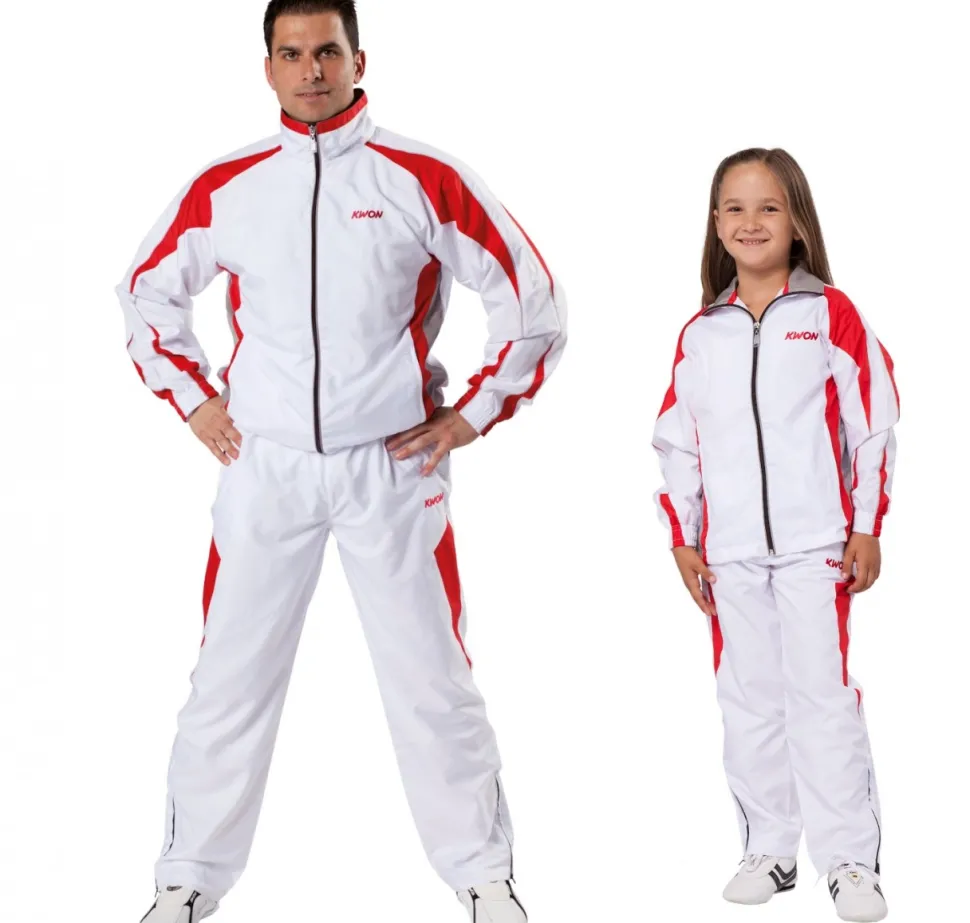 Trainingsanzug Performance Micro weiß