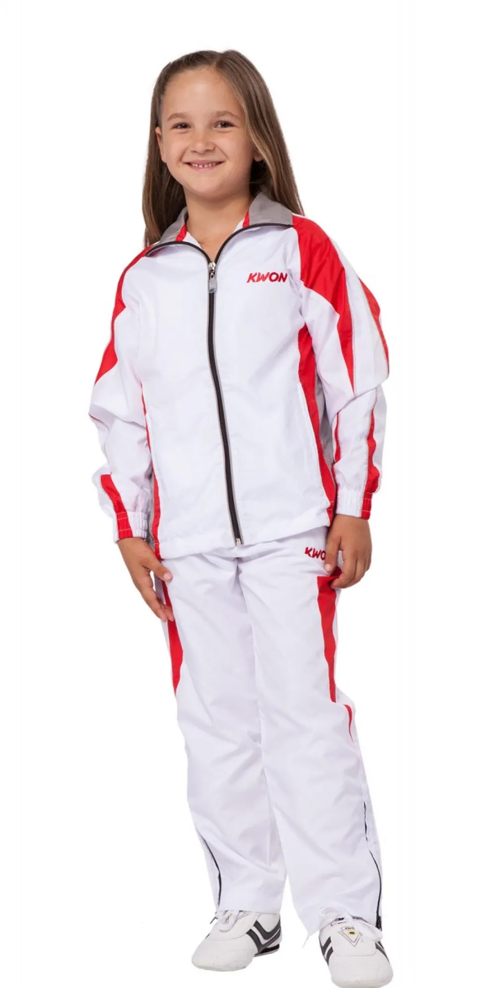 Trainingsanzug Performance Micro weiß