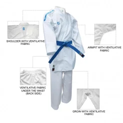 WACOKU Karateanzug Kumite K1 Diamond Line WKF anerkannt